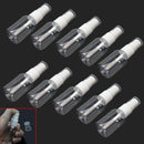 10pcs 30ml(1oz) Plastic Transparent Clear Perfume Empty Spray Bottle