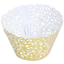 Vine Cupcake Holders Filigree Vine Designed Decor Wrapper Wraps Cupcake Muf O1A1