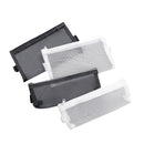 1 Pcs Transparent Grid Zipper Pen Bag Pencil Case Storage Package For Korea A1H8