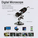 Mini 8-LED Digital USB Microscope 500X With Stand For  Android Mobile