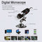 Mini 8-LED Digital USB Microscope 500X With Stand For  Android Mobile