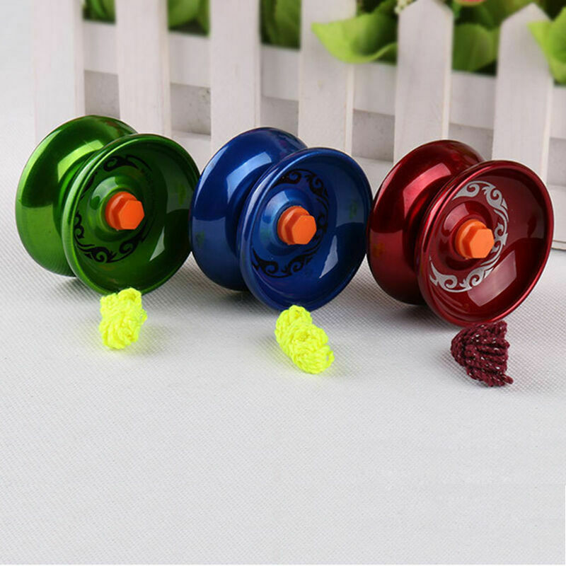 Aluminum Design fessional YoYo Ball Bearing String Alloy Trick Kids P5E2