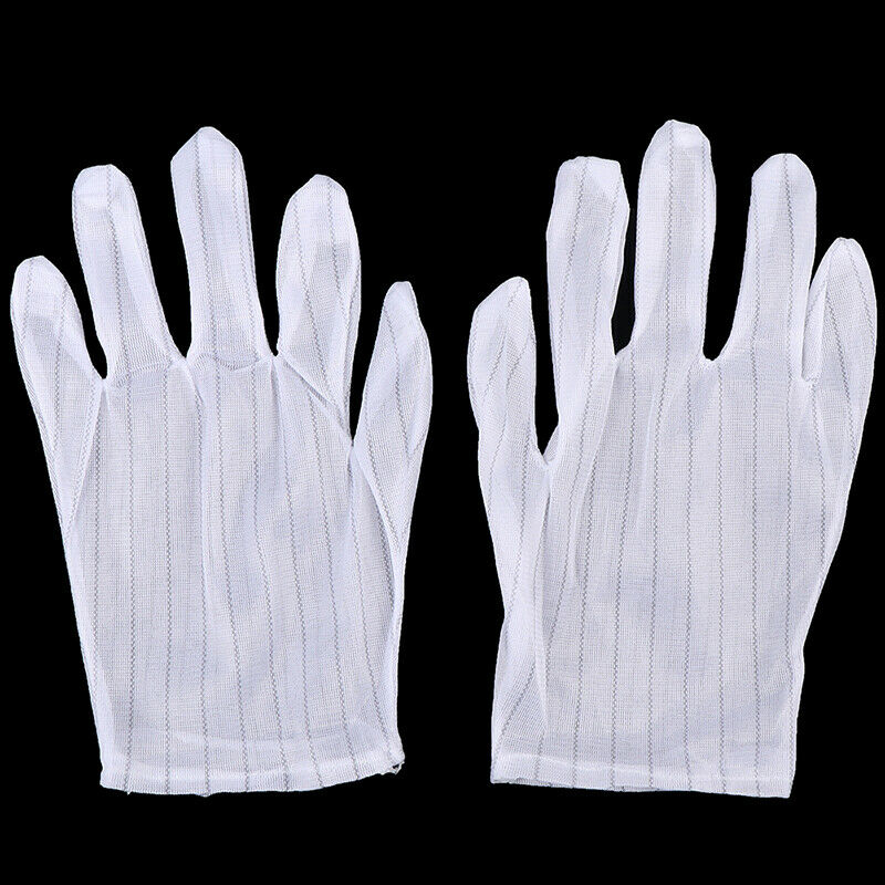 1pair Antistatic Gloves Anti Static Working Glove for Finger ProtecSEAU