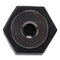 2.5mm Stereo Female to 3.5mm Stereo Male Plug Jack Audio Adapter, Black I7D6