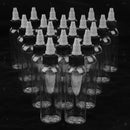 20x Natural Plastic 60ml Squeeze Bottles w/ Twist Caps for Crafts Art Glue