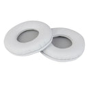 1 Pair Replacement Foam Ear Pads Cushion For SONY MDR-ZX600 White With Grey