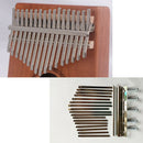 17 Keys Kalimba DIY Parts Key Thumb Piano Bridge Tuning Hammer Kit Accessories