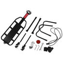 Black Bike Bicycle Quick Release Luggage Seat Post Pannier Carrier Rear Rac