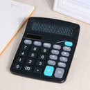 12 Digital Desktop Calculator Basic Office Business Home Solar Big Large Dis A