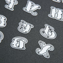 Alphabet Letter A-Z Metal Cutting Dies Stencil DIY Scrapbooking Paper Craft