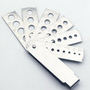 Portable Six Sides Jewelry Calipers Diamond Measuring Tool For Jewelers