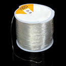 New 100M 0.8mm Clear Stretch Elastic Beading Cord String Thread Spool Supply