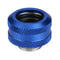 G1/4 Thread Rigid Tube 14mm Hard Tube Extender for PC Water Cooling(Blue)