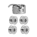 Domestic Sewing Machine Shuttle Hook Bobbin Case 4 Crafts Bobbins M2D8 M9J3 L4G6
