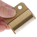 1Set Hair Clipper Blade Golden with Ceramic Blade for Cordless Clipper TwJ Bj