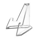 5x Acrylic Coin Display Stands Easel Holders for Badges Tokens Lighters