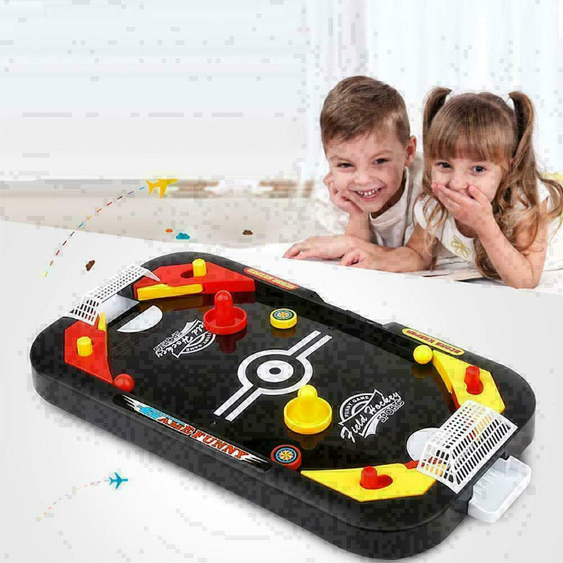 Mini Air Hockey Table Desktop Battle 2 In 1 Ice Hockey Children Toys Game Y T2Z7