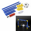 Indoor Mini Folding Football Soccer Ball Goal Post Net Set+Pump Kids Sport