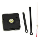 Handy DIY Quartz Wall Clock Movement Mechanism Repair Parts Kit Black + Hands