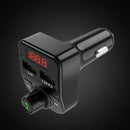 MP3 Player Car Charger Car Bluetooth 5.0 , Wireless FM Transmitter,, with D