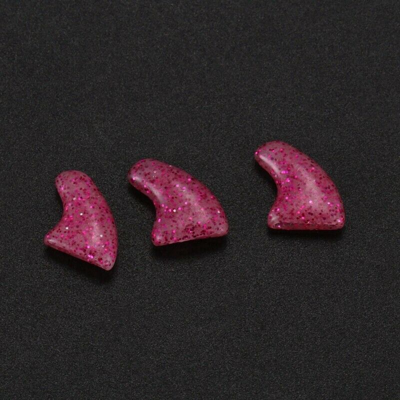 20 pcs Soft Nail Caps For Cat Pet Claw Control Paws off + Adhesive Glue WithQ3G4