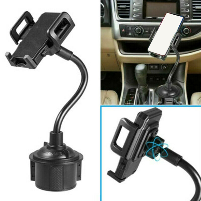 Generic Long Hose Car Cup Holder Cell Phone Holder 360 Degree Rotatable WHK