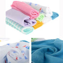 8 Pcs Soft Baby Newborn Children Bath Washcloth Towels For Bathing Feeding