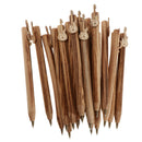20pcs Wooden Ballpoint Pen Kid Gift Stationery Wooden Novelty Smooth Writing