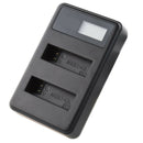 Fits for GOPRO4 Safe Camera Battery Charger LCD Display USB Input For AHDBT-401