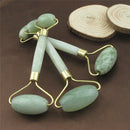 Natural Facial Massage Tool Guasha Beauty Jade Roller Face Thin Massager EBU 3C
