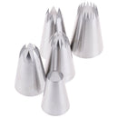 5x Large Russian Icing Piping Pastry Nozzle Tips Cake Decorating Tool NozzlesES