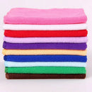 5PCS  Absorbent Microfiber Towel Car Home Kitchen Washing Clean Wash Cloth MO