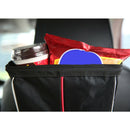 Waterproof Seat Organizer Car Trash Can Foldable With Cover Storage Pocket
