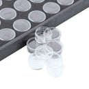 50slot Manicure Storage Box Rhinestones Case Plastic Jewelry Container Tool