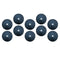 20pcs Non-Woven Fabric Mulch Rings Tree Shrubs Grass Barrier Mat 19.7''