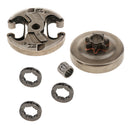 6 X Clutch Drum For  340,1030 RT With Chainsaws Clutch&Rim Sprocket