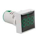 22mm Ac 12-500v Voltmeter Square Panel Led Digital Voltage Meter Indicator  E3P8