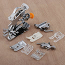 8pcs Domestic Sewing Machine Presser Foot Feet Kits Set For Brother Singer