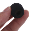 10pcs Practical Small Black Microphone Headset Windscreen Sponge Foam Mic Cove3c
