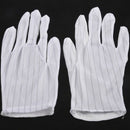 1 Pair Anti-static Anti-skid Gloves ESD PC Computer Electronic Working Whit