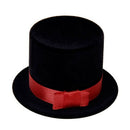 Jewelry Box ring display Gift Organizer form of Hat - Black