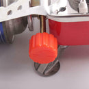 Stainless Steel Foldable Square Cooking Stove Outdoor Camping BBQ Combustor