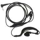 1Pc Headphone Police Earpiece Walkie Talkie into Ear for Security or Attendant!E