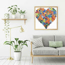 5D DIY Special Shaped Diamond Painting Love Cross Stitch Mosaic Craft Kits