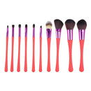 10pcs Makeup Brushes Foundation Powder Eyeshadow Blush Brush Cosmetic Tool