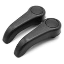 2 Sets Seat Adjusting Lever Pull Handle for Renault Clio Mk2 TwingoÃ‚Â (Black)