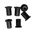 6pcs M4 Rubber Well Nut Motorcycle Metric Windscreen Wellnuts BRASS NUTS