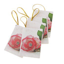 320pcs Paper Flower Theme Message Cards Hanging Wishes Gift Tag Party Supply
