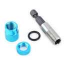1/4inch Hex Shank Magnetic Bit Holder Extension Bar for Electric Drill Scre M7P4