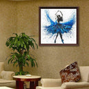 5D DIY Full Drill Diamond Painting Novelty Ballet Dancer Cross Stitch Kits